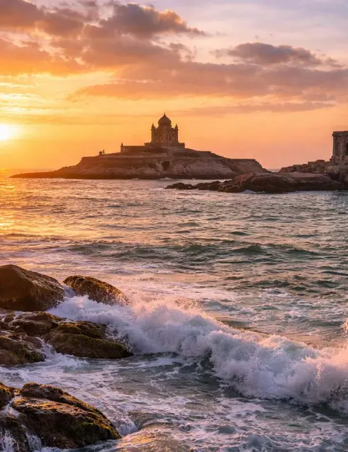 Discover the Sunrise Beauty of Kanyakumari