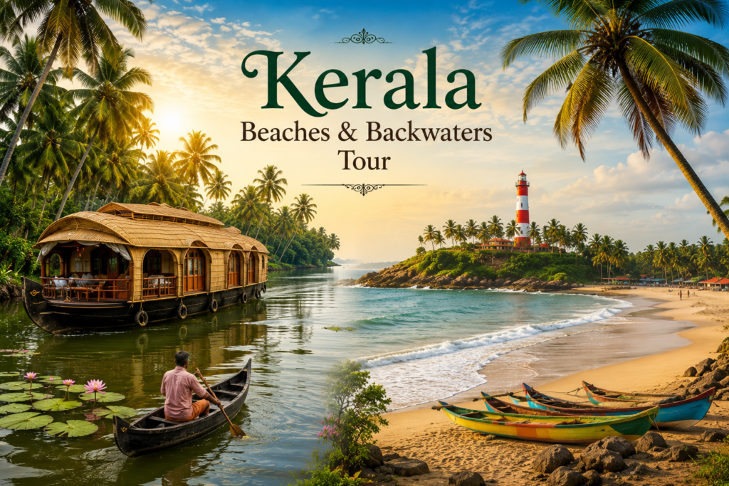 Kerala Beaches & Backwaters Tour